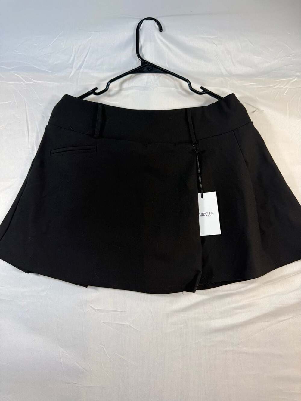 Starbelle Pleated Skort Size XL Black